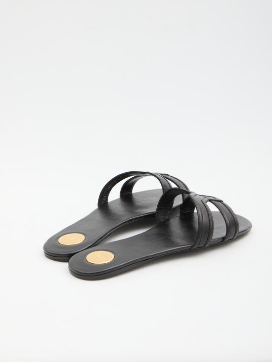 26SS 생로랑 뮬/슬리퍼 86185325V001000 NERO - SAINT LAURENT