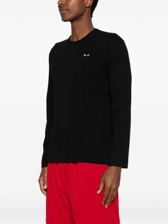 26SS 꼼데가르송 긴팔 티셔츠 AXT1201 NERO - COMME DES GARCONS