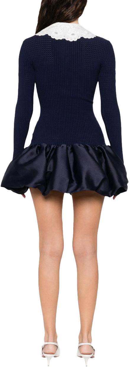 26SS 셀프 포트레이트 숏 원피스 5059939280323 NAVY - SELF PORTRAIT