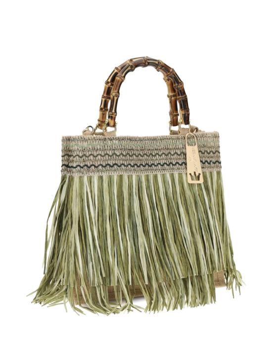26SS 라밀라네사 토트백 CALLAMVVERDE GREEN - LA MILANESA