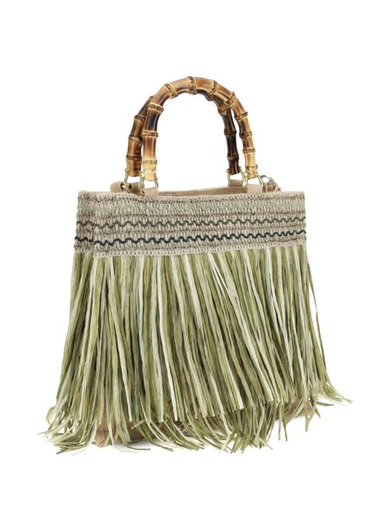 26SS 라밀라네사 토트백 CALLAMVVERDE GREEN - LA MILANESA
