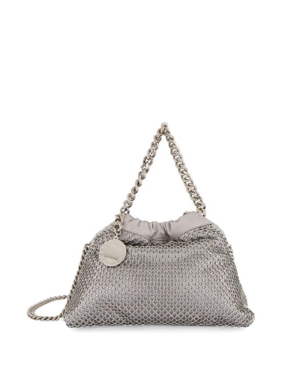 26SS 스텔라 맥카트니 팔라벨라 드로스트링 숄더백 7B0144WP07018101 SILVER - STELLA MCCARTNEY