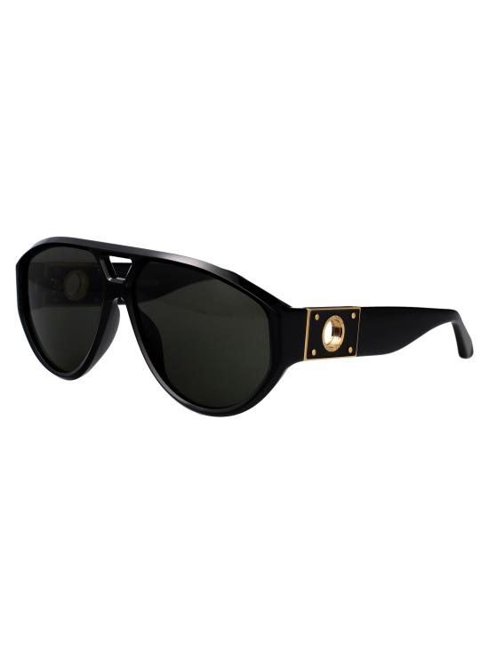26SS 린다페로우 선글라스 LFL1652C1SUN 01 BLACK YELLOW GOLD GREY - LINDA FARROW