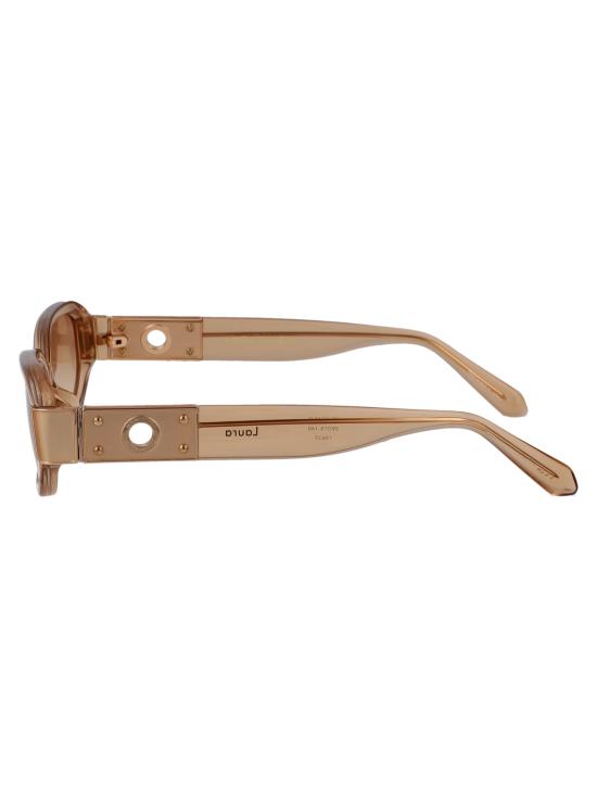 26SS 린다페로우 선글라스 LFL1545C4SUN 04 HONEY MATT CHAMPAGNE CAMEL GRAD - LINDA FARROW