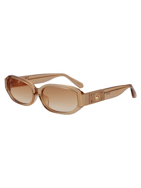 26SS 린다페로우 선글라스 LFL1545C4SUN 04 HONEY MATT CHAMPAGNE CAMEL GRAD - LINDA FARROW