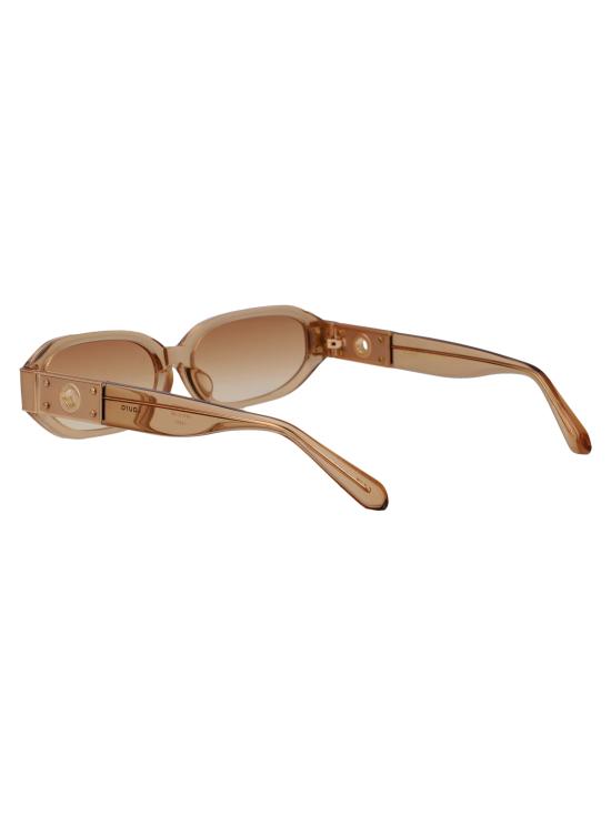 26SS 린다페로우 선글라스 LFL1545C4SUN 04 HONEY MATT CHAMPAGNE CAMEL GRAD - LINDA FARROW