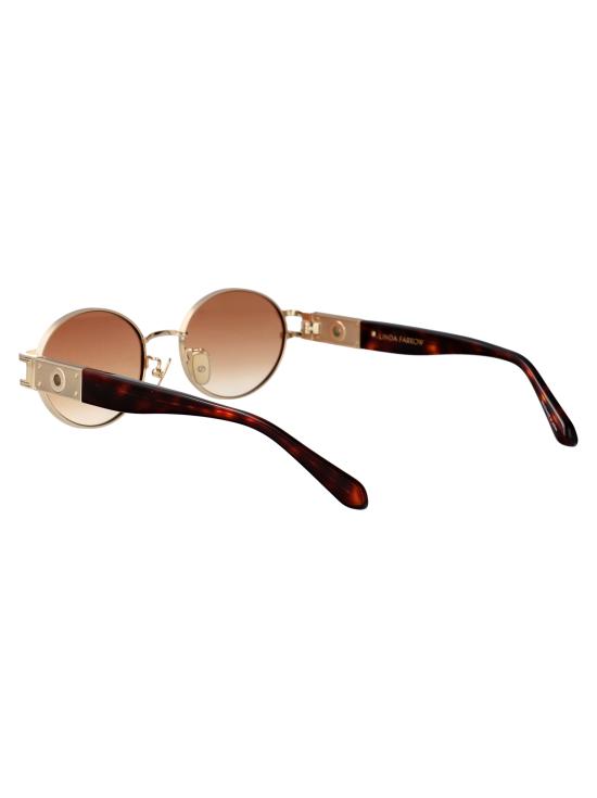 26SS 린다페로우 선글라스 LFL1657C2SUN 02 LIGHT GOLD DARK T SHELL CAMEL GRAD - LINDA FARROW