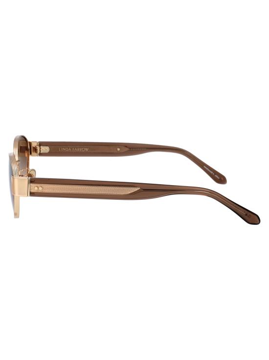 26SS 린다페로우 선글라스 LFL1656C3SUN 03 MATT CHAMPAGNE BROWN MOCHA GRAD - LINDA FARROW