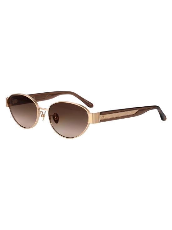26SS 린다페로우 선글라스 LFL1656C3SUN 03 MATT CHAMPAGNE BROWN MOCHA GRAD - LINDA FARROW