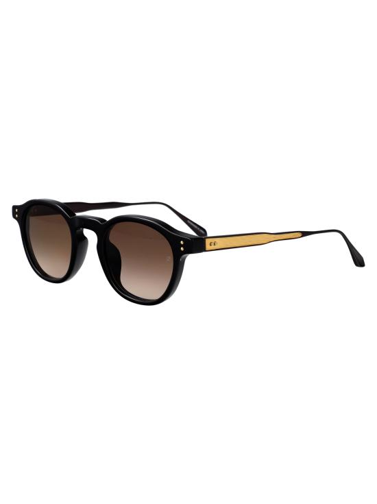 26SS 린다페로우 선글라스 LFL1625C1SUN 01 BLACK NICKEL YELLOW GOLD MOCHA GRAD - LINDA FARROW
