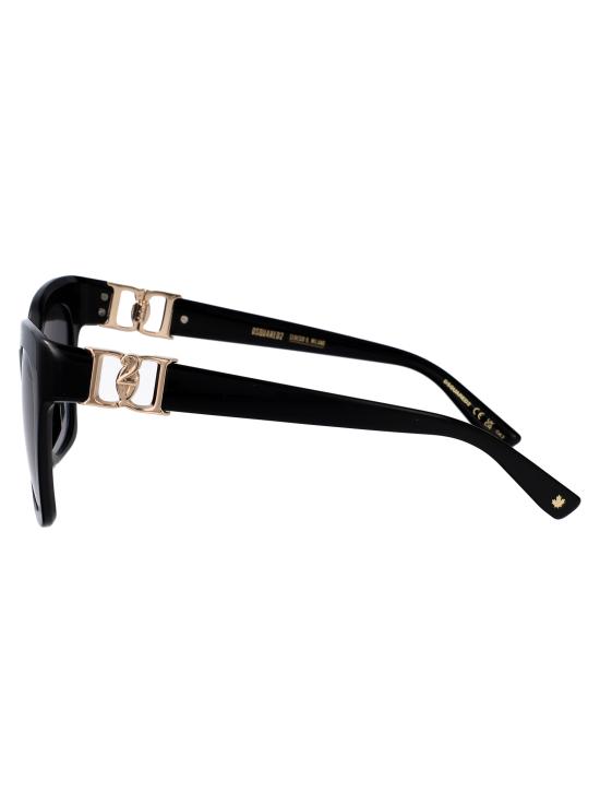 26SS 디스퀘어드2 선글라스 D2 0207S 807 BLACK - DSQUARED2