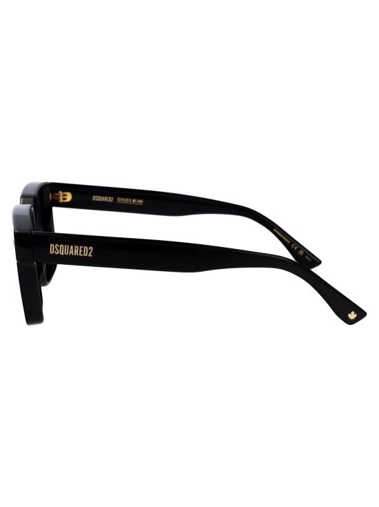 26SS 디스퀘어드2 선글라스 D2 0202GS 807 BLACK - DSQUARED2