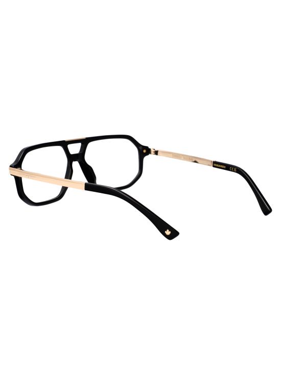 26SS 디스퀘어드2 안경 D2 0195 807 BLACK - DSQUARED2