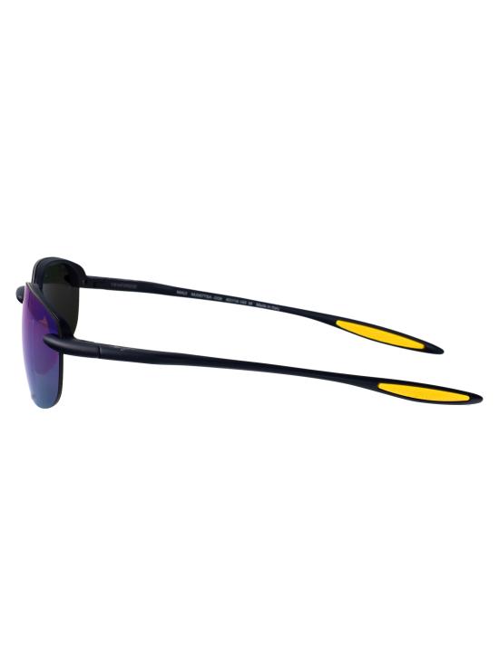 26SS 마우이짐 선글라스 B67703B 3B BLUE HOOKIPA ULTRA AF MTT DRK BLU W YLW - MAUI JIM
