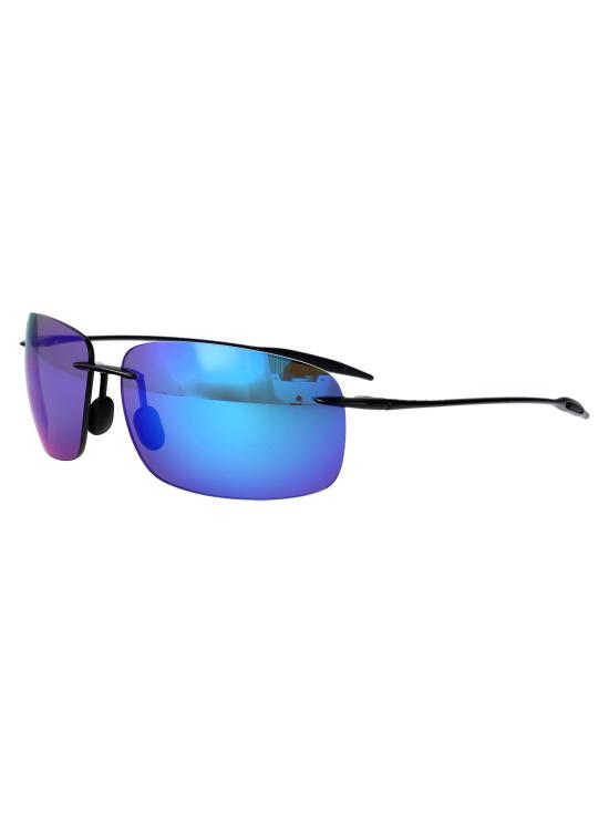 26SS 마우이짐 선글라스 B42202 02 BLUE HAWAII BREAKWALL SHINY BLACK - MAUI JIM