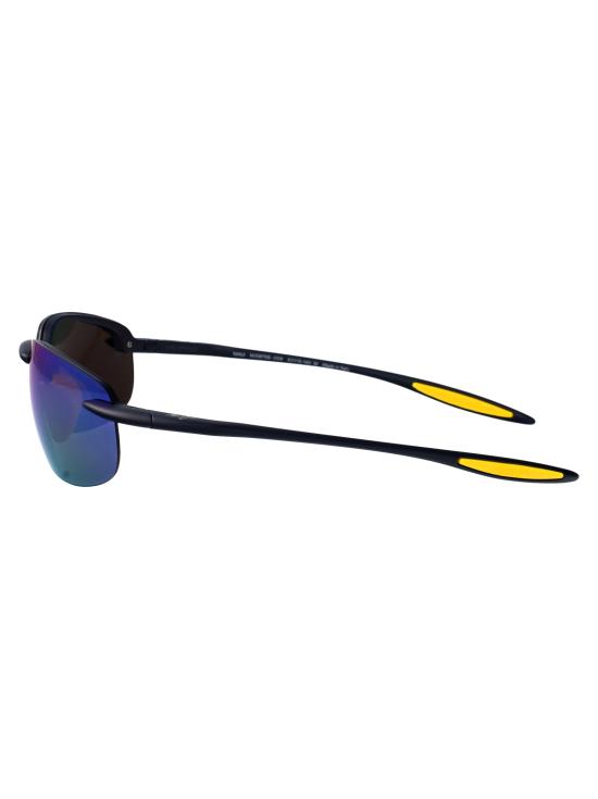 26SS 마우이짐 선글라스 B67603B 3B BLUE HOOKIPA ULTRA MTT DRK BLUE W YLW - MAUI JIM
