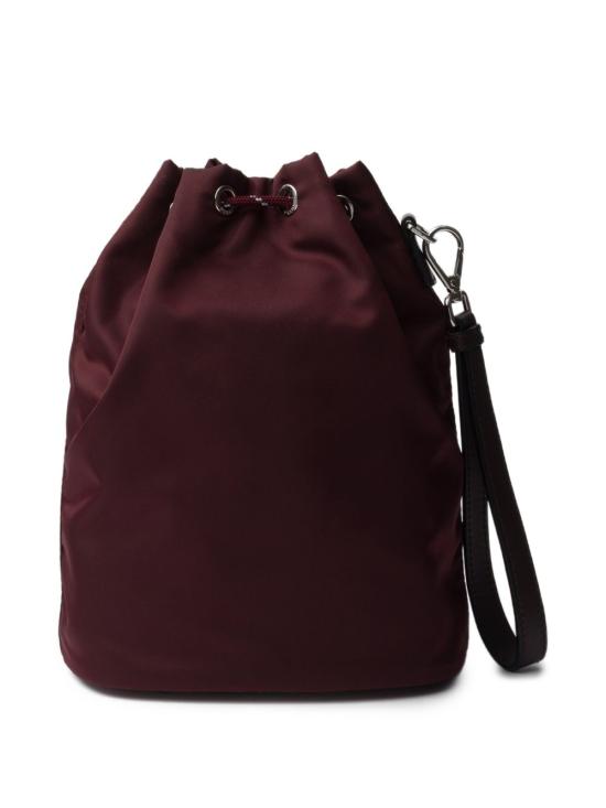 26SS 프라다 스피드락 리나일론 앤 레더 파우치 2NE0672HE1 F0007 BURGUNDY - PRADA