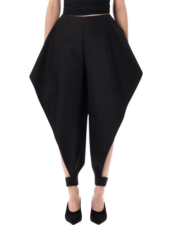 26SS 알라이아 스트레이트 팬츠 AA9P1348T447C 995 BLACK