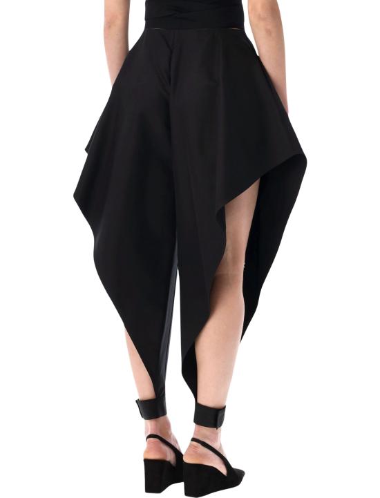 26SS 알라이아 스트레이트 팬츠 AA9P1348T447C 995 BLACK - ALAIA