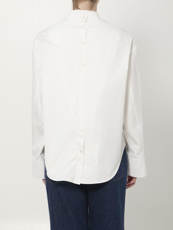 26SS 알라이아 셔츠 AA9C1010T611C 000 WHITE - ALAIA