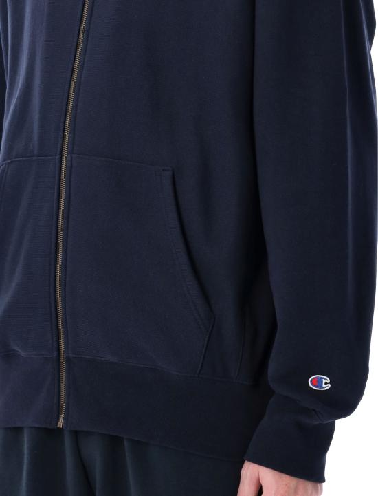 26SS 챔피온 리버스 웨이브 후드 티셔츠 221764 BS501 NAVY - CHAMPION REVERSE WEAVE