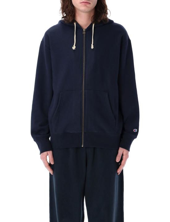 26SS 챔피온 리버스 웨이브 후드 티셔츠 221764 BS501 NAVY