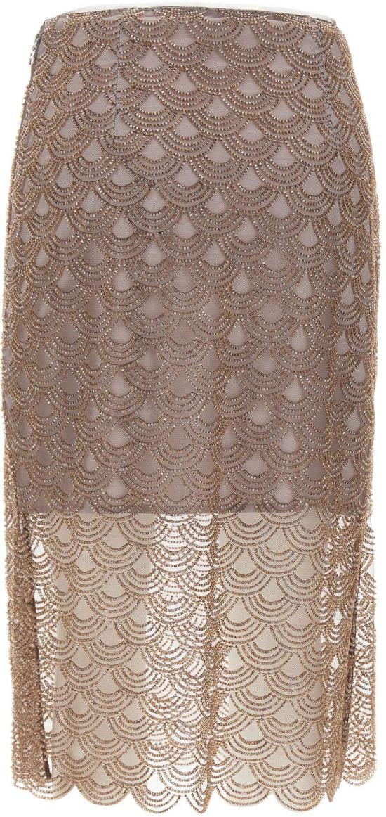 26SS 로테이트 롱 스커트 1156352751 TAUPE - ROTATE