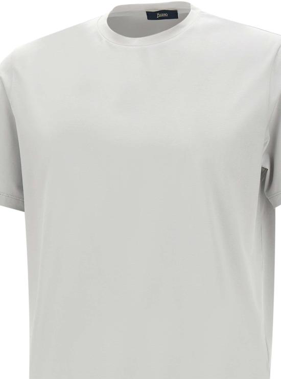 26SS 에르노 슈퍼파인 코튼 스트레치 티셔츠 JG000174U520039403 LICHTGREY - HERNO