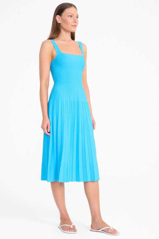  스타우드 롱 원피스 엘리슨 드레스 풀 - STAUD