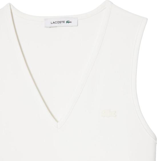 26SS 라코스테 롱 원피스 EF243270V WHITE - LACOSTE