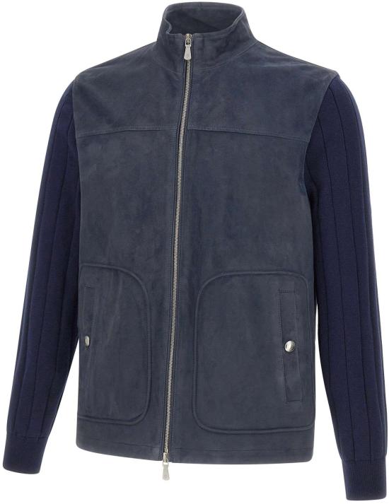 26SS 일레븐티 가죽 자켓 M75GBTM21PEL0M0221111 NAVY