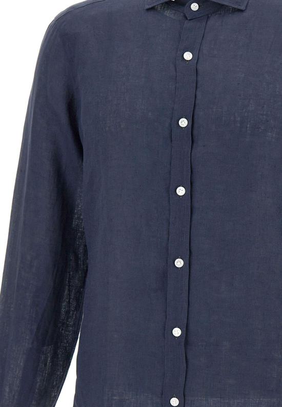 25SS 발바 긴팔 셔츠 LFU02P0147094U0002 NAVY - BARBA