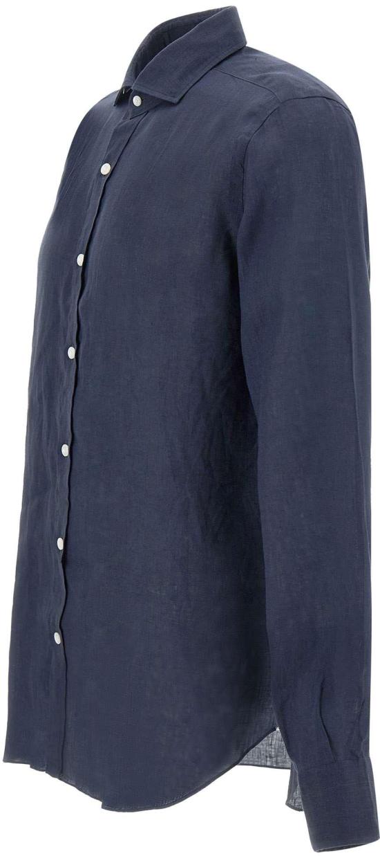 25SS 발바 긴팔 셔츠 LFU02P0147094U0002 NAVY - BARBA