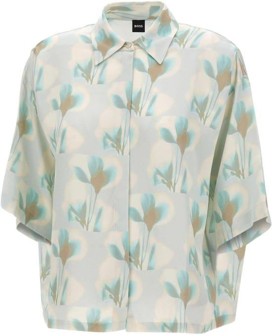 26SS 보스 블라우스 50562187977 WHITE