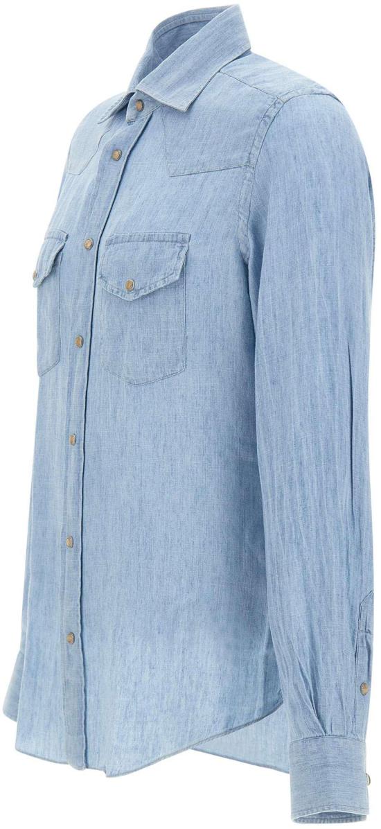 26SS 일레븐티 데님 셔츠 M75CAMK02TES0M14608 LICHTBLUE - ELEVENTY