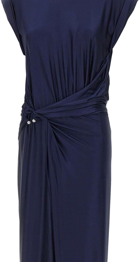 26SS 파코라반 롱 원피스 26PJR0843VI0267P481 NAVY - PACO RABANNE