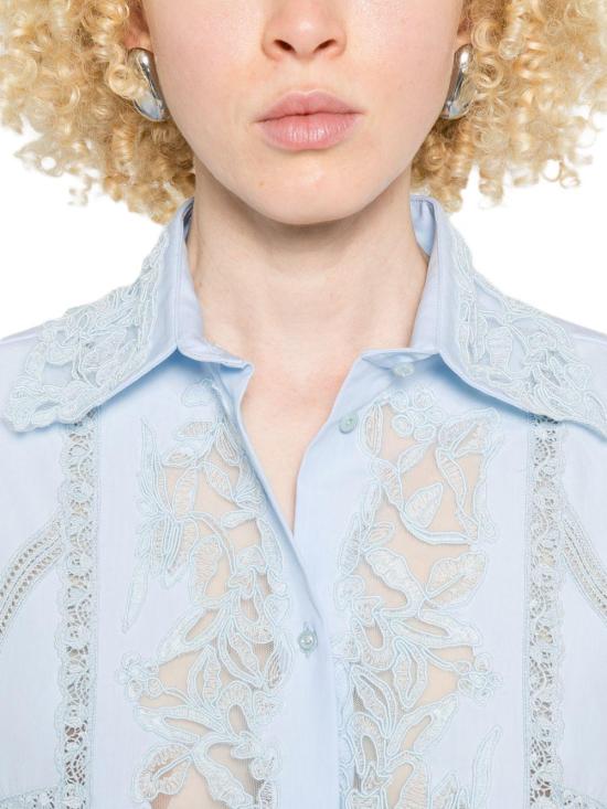 26SS 에르마노 설비노 블라우스 D482K745APWGF54105 LICHTBLUE - ERMANNO SCERVINO