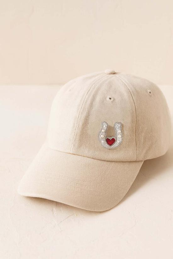  마트르 부미 브로치 발라 마니 비즈 장식 말굽  핀 핸드메이드 - MATR BOOMIE