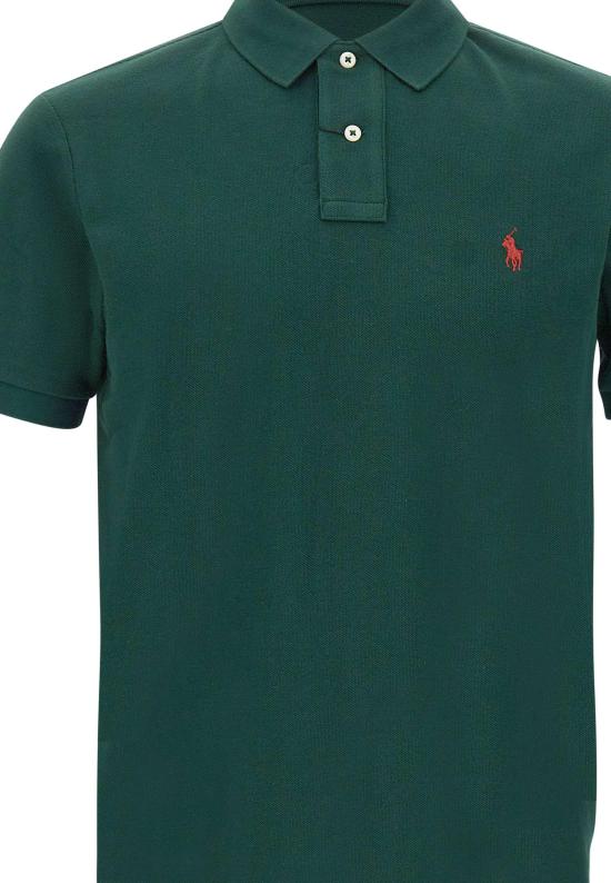 26SS 랄프 로렌 폴로 티셔츠 710782592015 DONKERGREEN - RALPH LAUREN