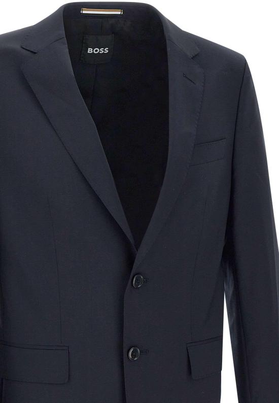 26SS 보스 수트 자켓 50537537404 NAVY - BOSS
