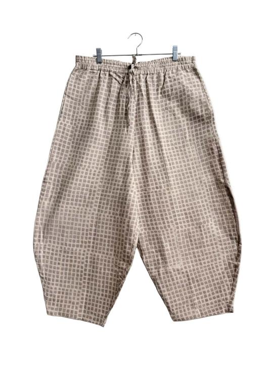  해피 프렌치 갱 팔라초 팬츠 마리우스 그레이 스몰 스퀘어 - HAPPY FRENCH GANG