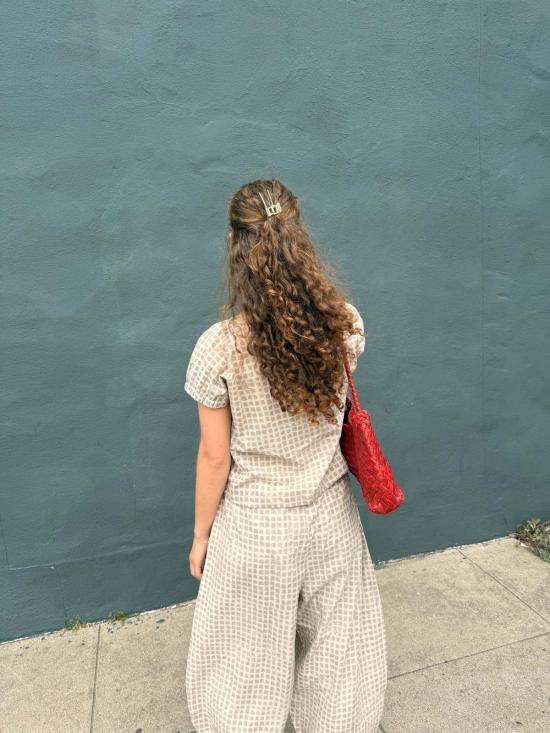  해피 프렌치 갱 팔라초 팬츠 마리우스 그레이 스몰 스퀘어 - HAPPY FRENCH GANG