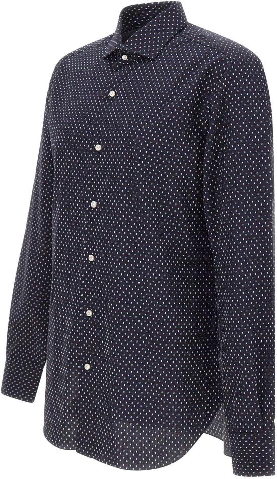 25FW 발바 긴팔 셔츠 I1U02P0150052U0002 NAVY - BARBA