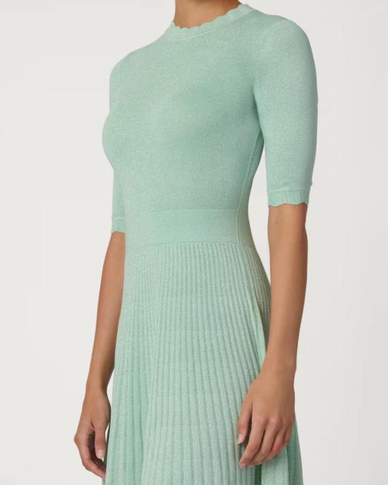 쇼산나 숏 원피스 Shoshanna 워렌 니트 드레스 소프트 민트 - SHOSHANNA