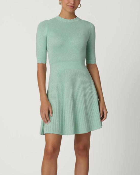  쇼산나 숏 원피스 Shoshanna 워렌 니트 드레스 소프트 민트