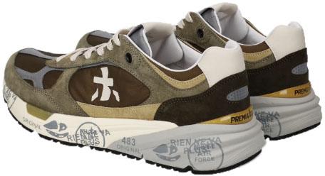 26SS 프리미아타 스니커즈 MASE25VAR8022MILITARYGREENBROWN DONKERGREEN - PREMIATA