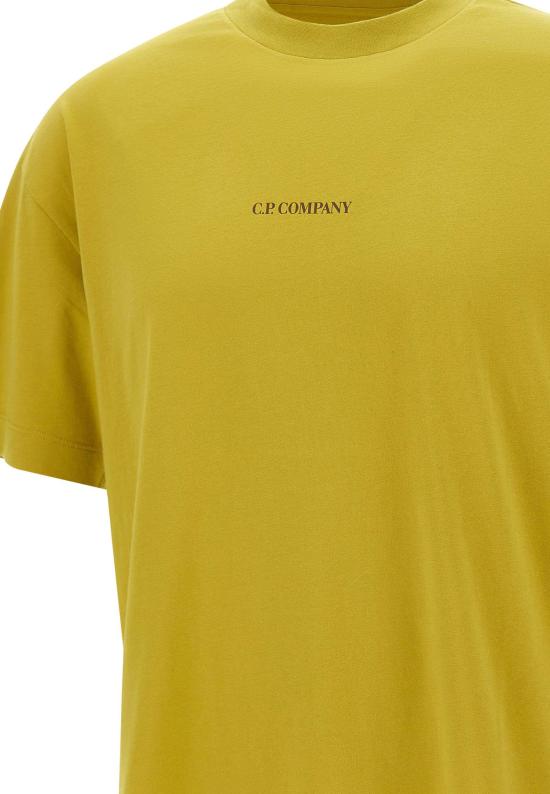 26SS 씨피 컴퍼니 반팔 티셔츠 20CMTS087A005100W246 LIME - C.P. COMPANY