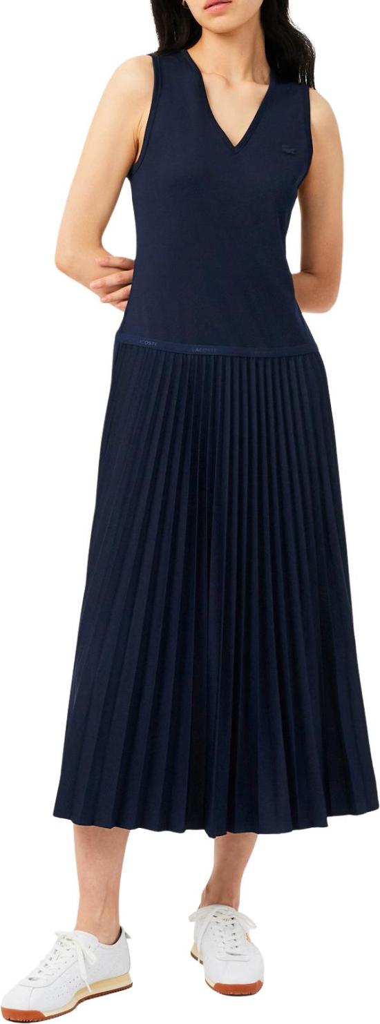 26SS 라코스테 롱 원피스 EF2432166 NAVY - LACOSTE