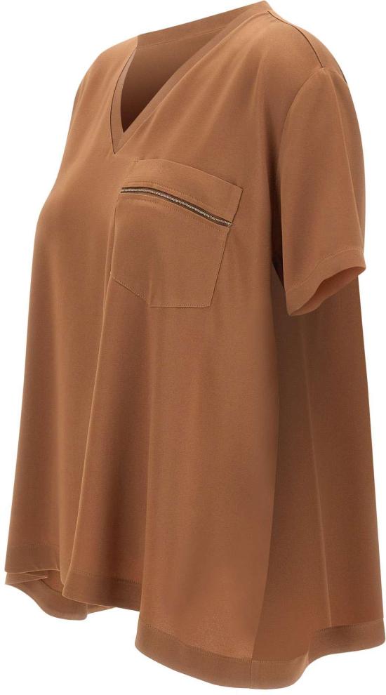 26SS 파비아나 필리피 반팔 티셔츠 TPD266F283L7801268 BEIGE - FABIANA FILIPPI