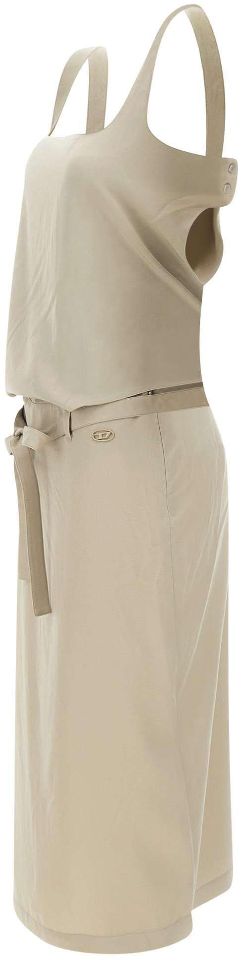 26SS 디젤 미디 원피스 A236760EGET7FY LIME - DIESEL